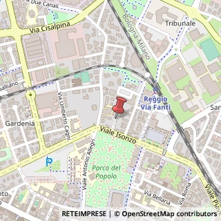 Mappa Via Enrico Manzini, 3, 42124 Crema, Cremona (Lombardia)