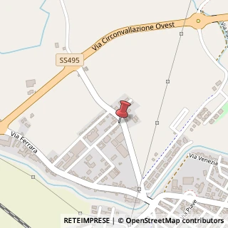 Mappa Via Motta Vegrazzi, 1, 44015 Portomaggiore, Ferrara (Emilia Romagna)