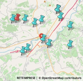 Mappa Via Str. Toppino, 12051 Alba CN, Italia (4.35786)