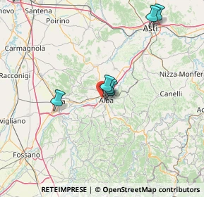 Mappa Via Str. Toppino, 12051 Alba CN, Italia (36.7315)