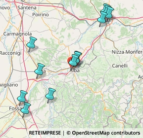Mappa Via Str. Toppino, 12051 Alba CN, Italia (17.89167)