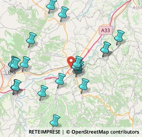Mappa Via Str. Toppino, 12051 Alba CN, Italia (9.054)