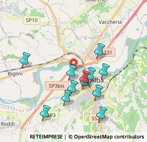 Mappa Via Str. Toppino, 12051 Alba CN, Italia (1.74833)
