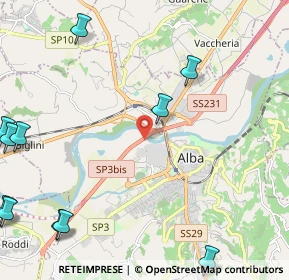 Mappa Via Str. Toppino, 12051 Alba CN, Italia (3.39182)