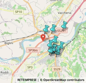 Mappa Via Str. Toppino, 12051 Alba CN, Italia (1.39)