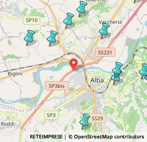Mappa Via Str. Toppino, 12051 Alba CN, Italia (2.94091)