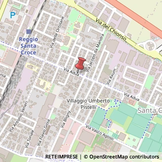 Mappa Via Adua,  35, 42100 Reggio nell'Emilia, Reggio nell'Emilia (Emilia Romagna)