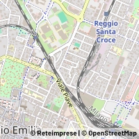 지도 Reggio nell'Emilia