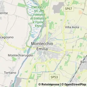 Mappa Montecchio Emilia