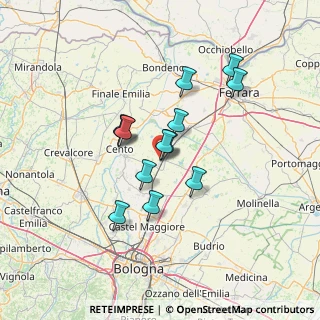 Mappa Via Indipendenza, 40018 San Pietro In Casale BO, Italia (10.88231)