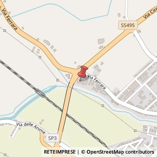 Mappa Via Ferrara angolo Via Circonvallazione Ovest, 44015 Portomaggiore FE, Italia, 44015 Portomaggiore, Ferrara (Emilia Romagna)