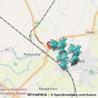 Mappa Via Ferrara angolo Via Circonvallazione Ovest, 44015 Portomaggiore FE, Italia (0.8615)