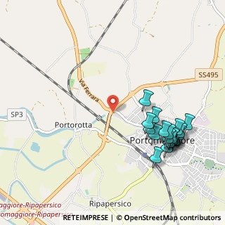 Mappa Via Ferrara angolo Via Circonvallazione Ovest, 44015 Portomaggiore FE, Italia (1.182)