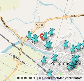 Mappa Via Dell'industria, 44015 Portomaggiore FE, Italia (0.6215)