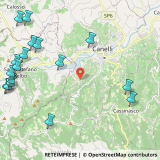 Mappa Reg. Castagnole, 14053 Canelli AT, Italia (3.35118)