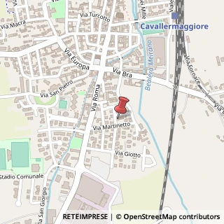 Mappa Via Alessandro Manzoni, 4, 12030 Cavallermaggiore, Cuneo (Piemonte)