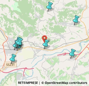 Mappa Frazione Casà, 12066 Monticello d'Alba CN, Italia (5.03909)