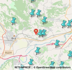 Mappa Frazione Casà, 12066 Monticello d'Alba CN, Italia (6.21)