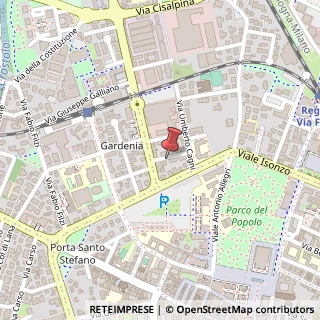 Mappa Via Marcello Prestinari, 3, 42124 Reggio nell'Emilia, Reggio nell'Emilia (Emilia Romagna)