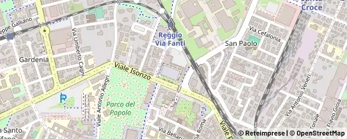 Mappa Reggio nell’Emilia
