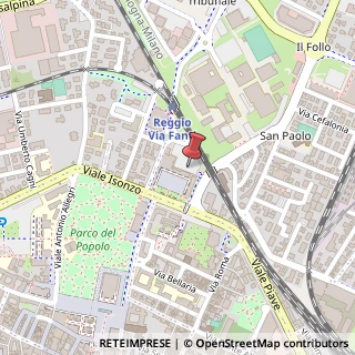 Mappa Via Alberto Pansa, 47, 42124 Reggio nell'Emilia, Reggio nell'Emilia (Emilia Romagna)