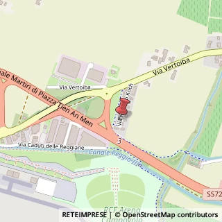 Mappa Via koch 1, 42100 Reggio nell'Emilia, Reggio nell'Emilia (Emilia Romagna)