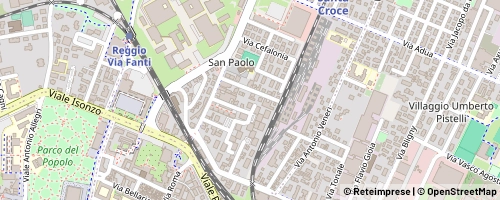 Mappa Reggio nell’Emilia