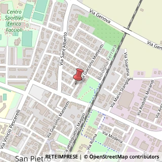 Mappa Via G. Matteotti, 267, 40018 San Pietro in Casale, Bologna (Emilia Romagna)