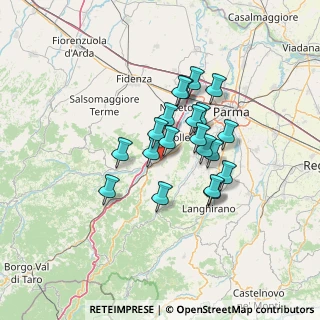 Mappa Direzione ND, 43044 Collecchio PR, Italia (10.354)