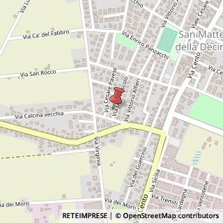 Mappa Via U. Foscolo, 2/A, 40017 San Giovanni in Persiceto, Bologna (Emilia Romagna)
