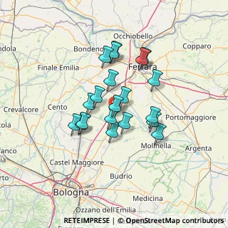 Mappa SS64, 40051 Malalbergo BO, Italia (10.7235)