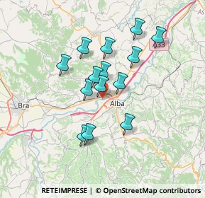Mappa SS231, 12051 Alba CN, Italia (5.76714)