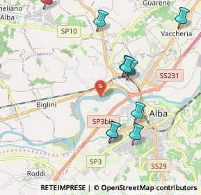 Mappa SS231, 12051 Alba CN, Italia (2.56583)