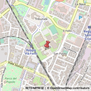 Mappa Via Makallè, 10, 42124 Reggio nell'Emilia, Reggio nell'Emilia (Emilia Romagna)