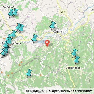 Mappa Via Regione Castagnole, 14053 Canelli AT, Italia (3.38118)