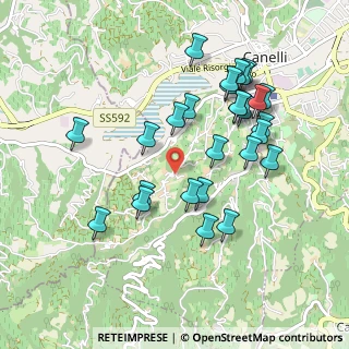 Mappa Via Regione Castagnole, 14053 Canelli AT, Italia (0.96667)