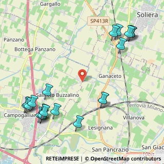 Mappa Strada Viazza di Ganaceto, 41011 Modena MO, Italia (2.8595)