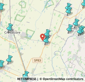 Mappa Via Calcina Vecchia, 40017 San Giovanni in Persiceto BO, Italia (7.055)