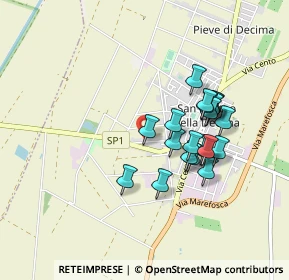 Mappa Via Calcina Vecchia, 40017 San Giovanni in Persiceto BO, Italia (0.768)