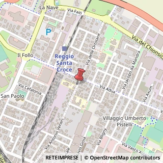 Mappa Via Antonio Veneri, 94, 42124 Reggio nell'Emilia, Reggio nell'Emilia (Emilia Romagna)