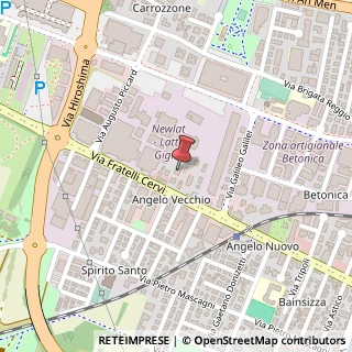 Mappa Via Fratelli Cervi, 27, 42124 Reggio nell'Emilia, Reggio nell'Emilia (Emilia Romagna)