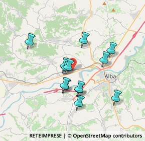 Mappa Via Franco Garelli, 12051 Alba CN, Italia (3.07692)