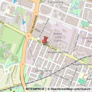 Mappa Via Fratelli Cervi, 36, 42124 Reggio nell'Emilia, Reggio nell'Emilia (Emilia Romagna)