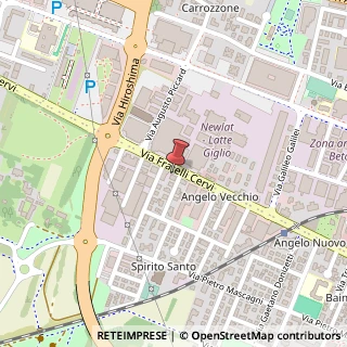 Mappa Via Fratelli Cervi, 34, 42124 Cavriago, Reggio nell'Emilia (Emilia Romagna)