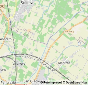 Mappa 41019 Modena MO, Italia (1.13043)