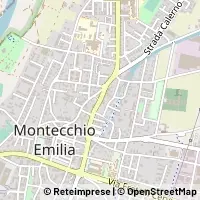Karte Montecchio Emilia