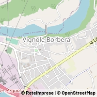 地図 Vignole Borbera