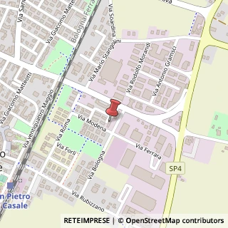 Mappa Via Bologna, 42, 40018 San Pietro in Casale, Bologna (Emilia Romagna)