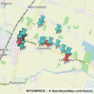 Mappa Via G. Gamberini, 40018 San Pietro in Casale BO, Italia (1.05)