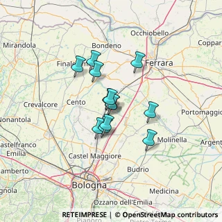 Mappa Via G. Gamberini, 40018 San Pietro in Casale BO, Italia (8.94154)